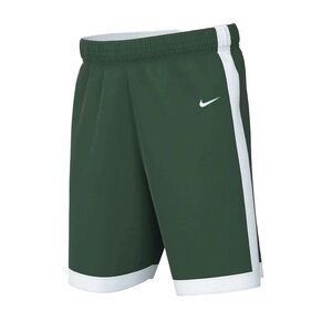 Nike Men's Dark Green and White athletic shorts